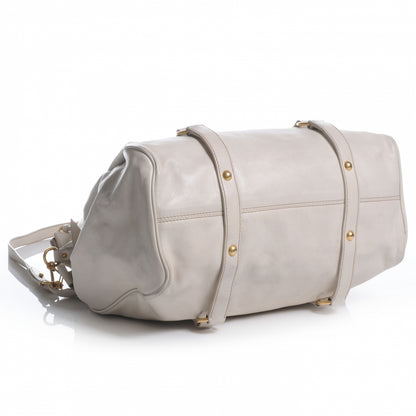 Miu Miu Vitello Lux Bow Bag Ivory 4 of 11