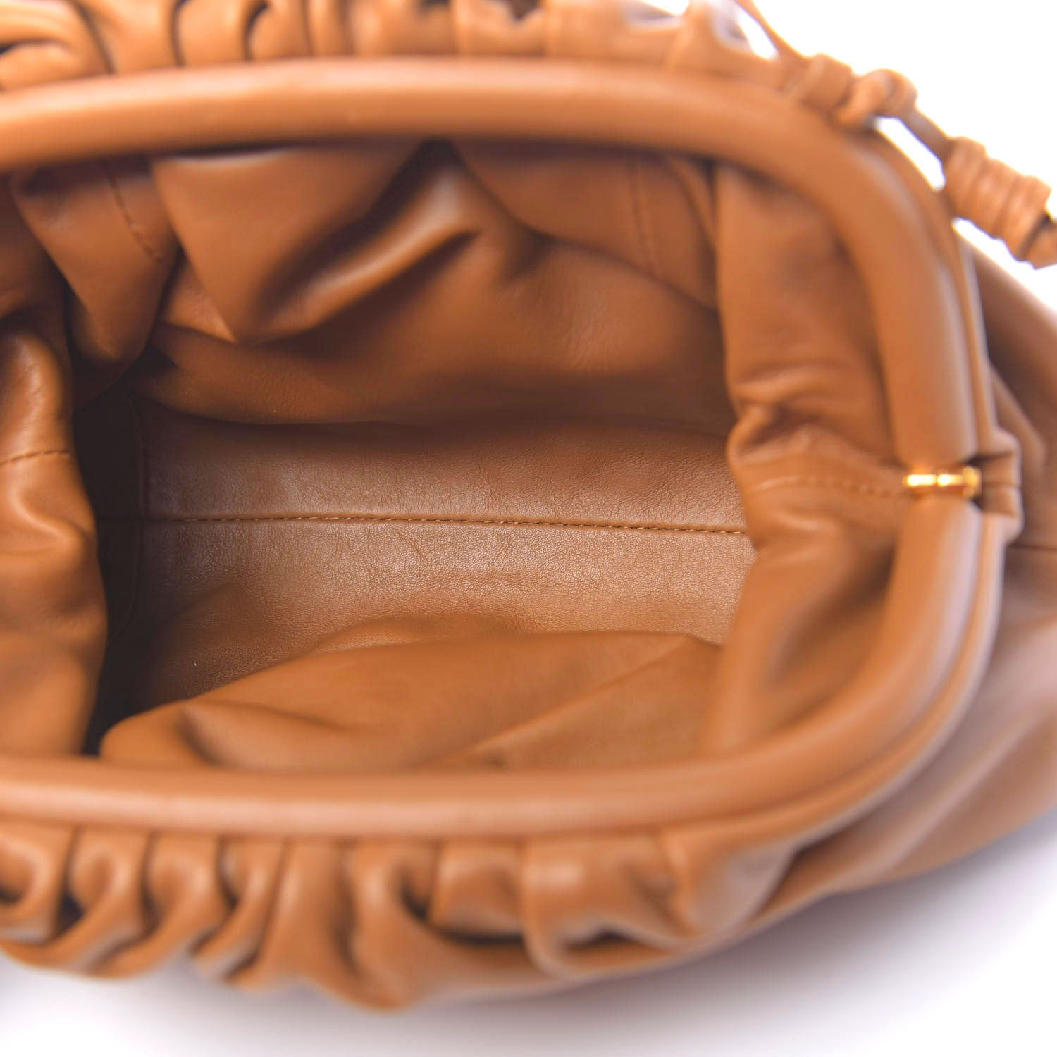 Bottega Veneta Butter Calfskin The Mini Pouch Camel 5 of 11
