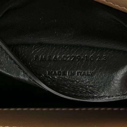 Saint Laurent Suede Matelasse Chevron Monogram Medium College Bag Matte Gold 7 of 10