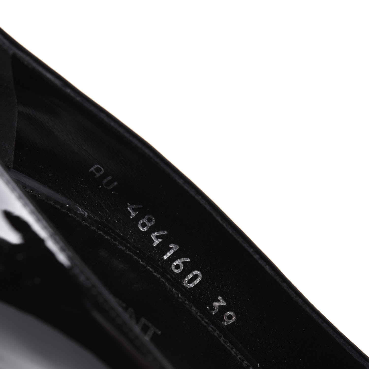 Saint Laurent Patent Opyum 85 Pumps 39 Black 8 of 10