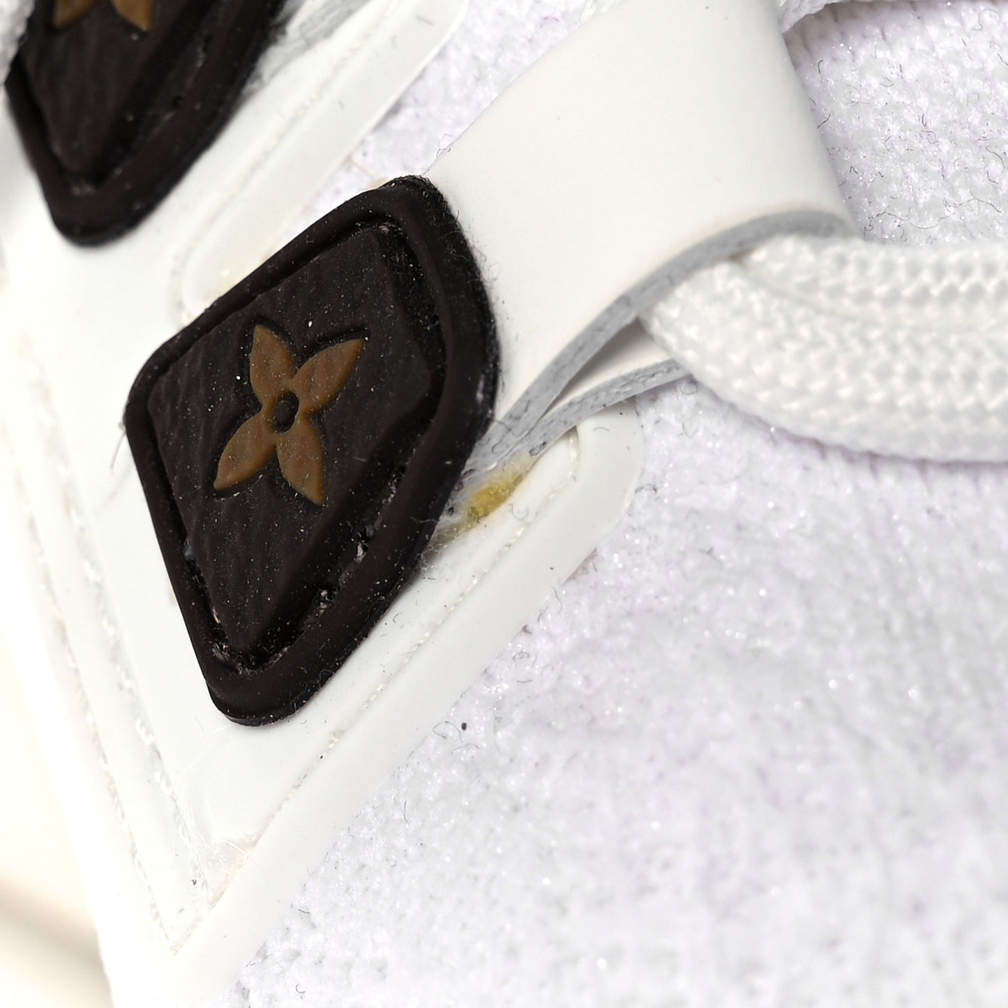 Technical Nylon Monogram Rubber Aftergame Sneakers 37 White