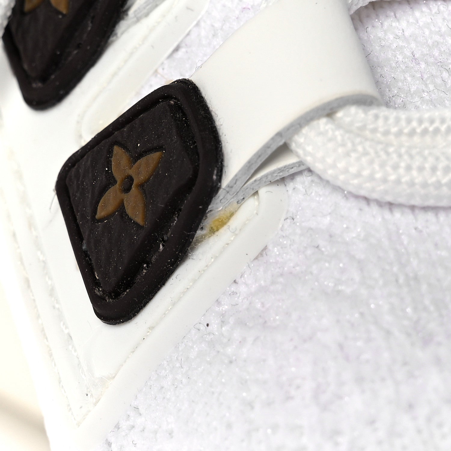 Louis Vuitton Technical Nylon Monogram Rubber Aftergame Sneakers 37 White 8 of 9