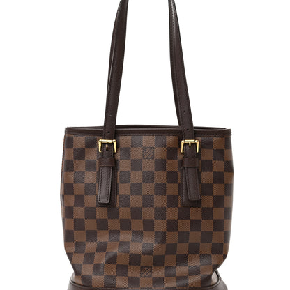 Louis Vuitton Damier Ebene Marais Bucket 23 9 of 12