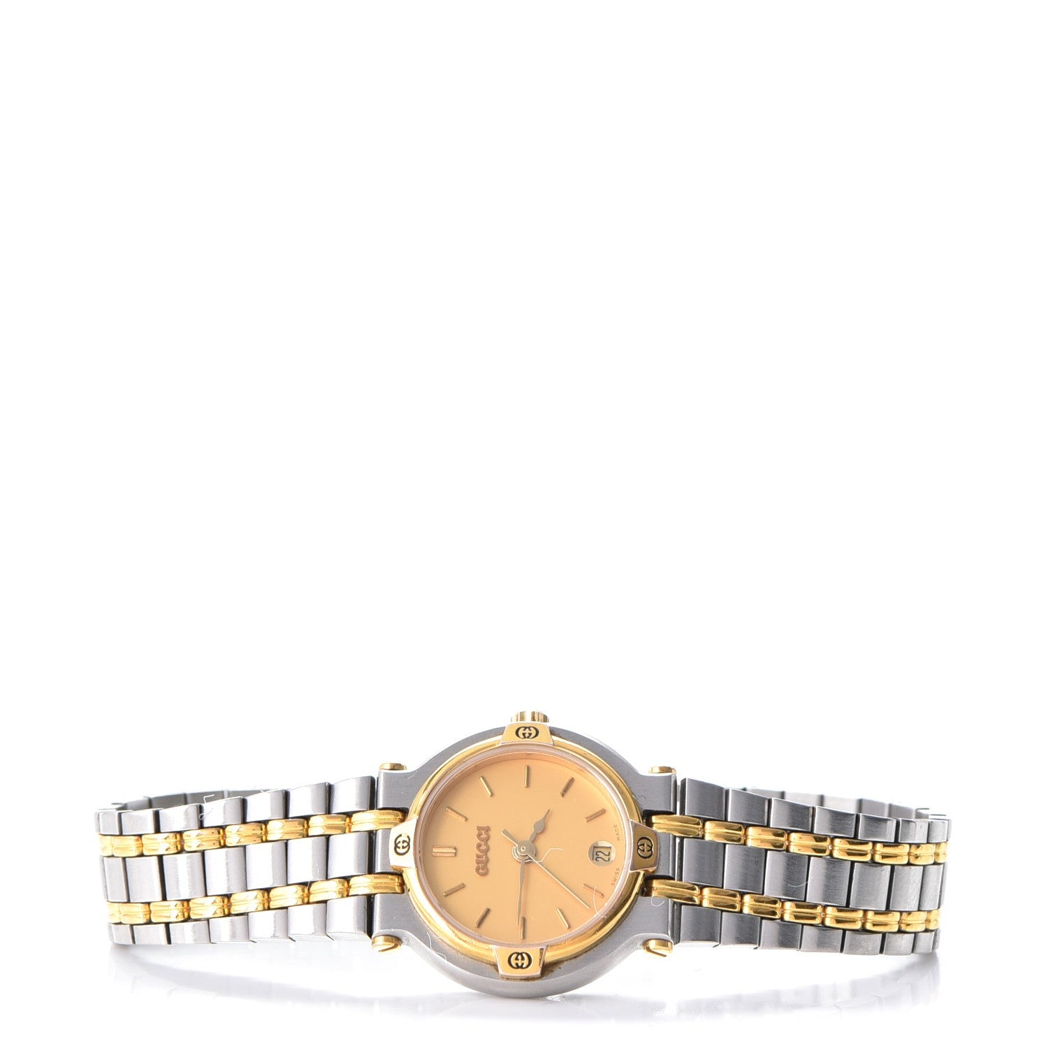 Gucci Stainless Steel 25mm 9000L Quartz Watch Gold 3 of 6