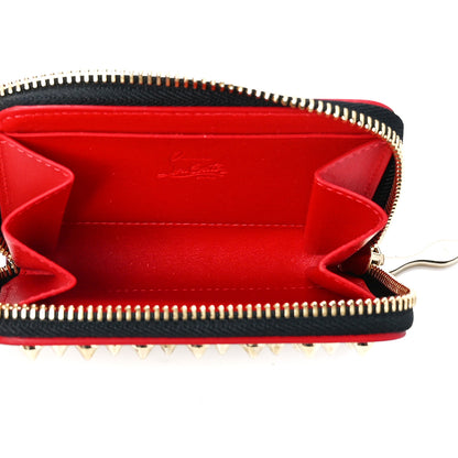 Christian Louboutin Patent Leopard Spiked Panettone Coin Purse 5 of 11