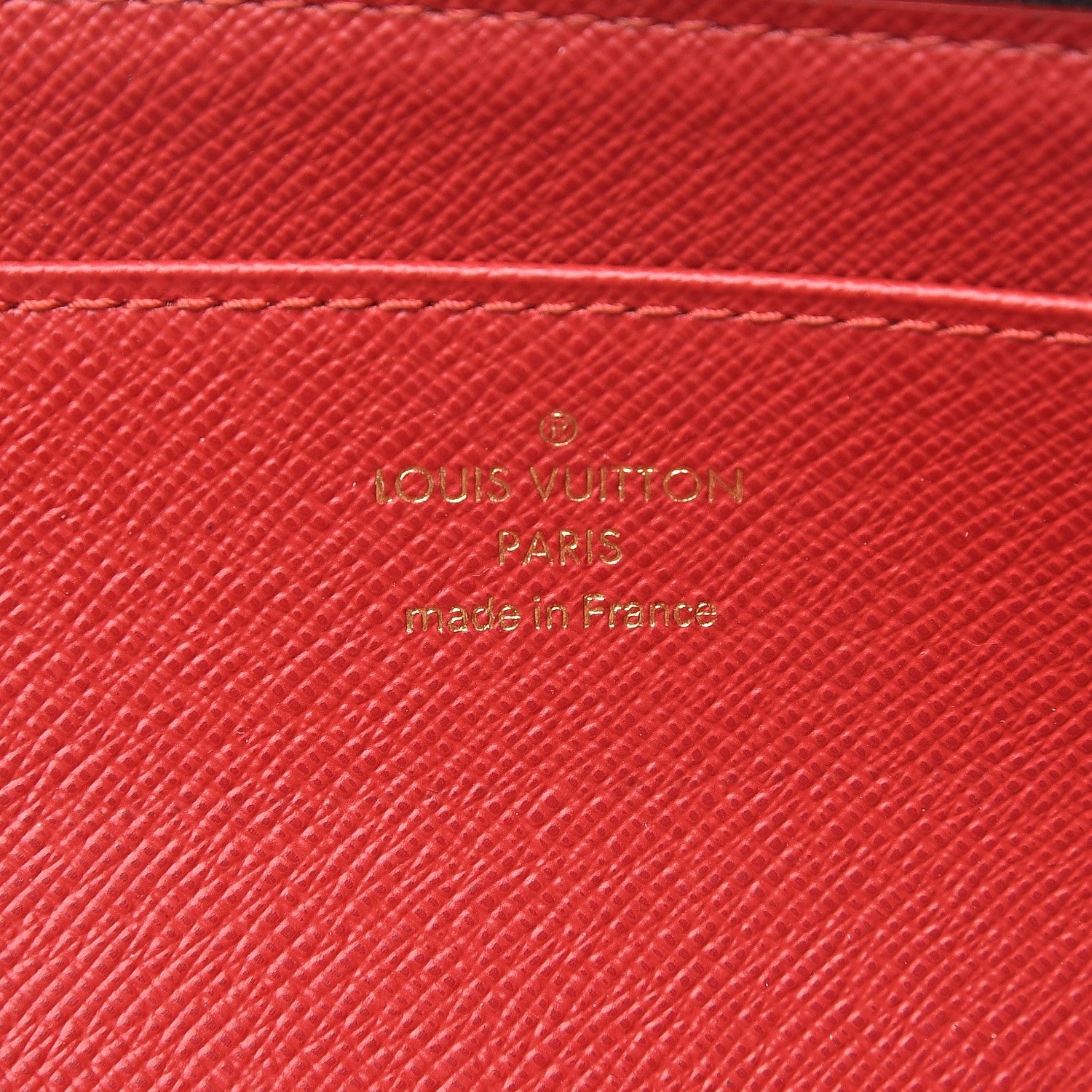 Louis Vuitton Damier Ebene Complice Trunks and Bags Wallet Red 6 of 8