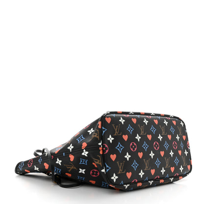 Louis Vuitton Game On Neverfull MM Black 4 of 11