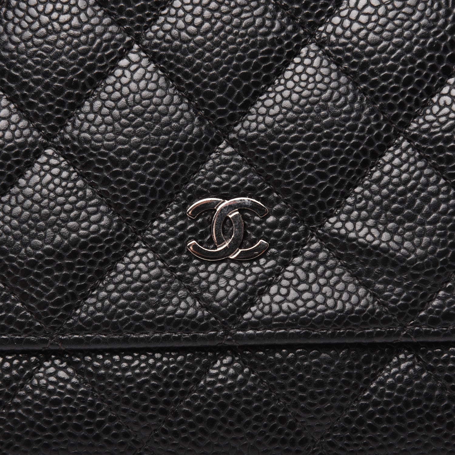 Chanel Caviar Quilted Wallet On Chain WOC Black 28 of 29
