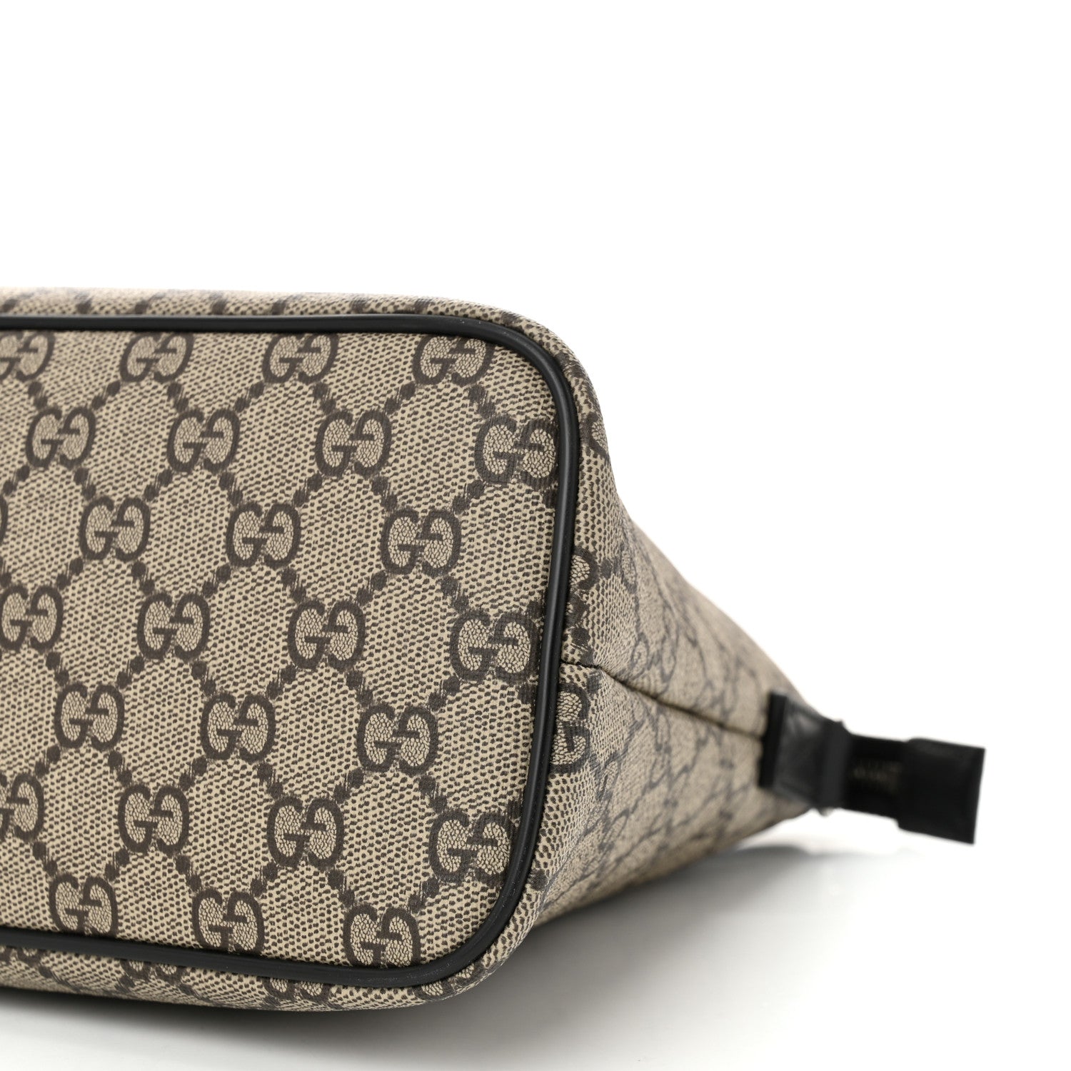 Gucci GG Supreme Monogram Small Zippered Tote Dark Brown 10 of 10