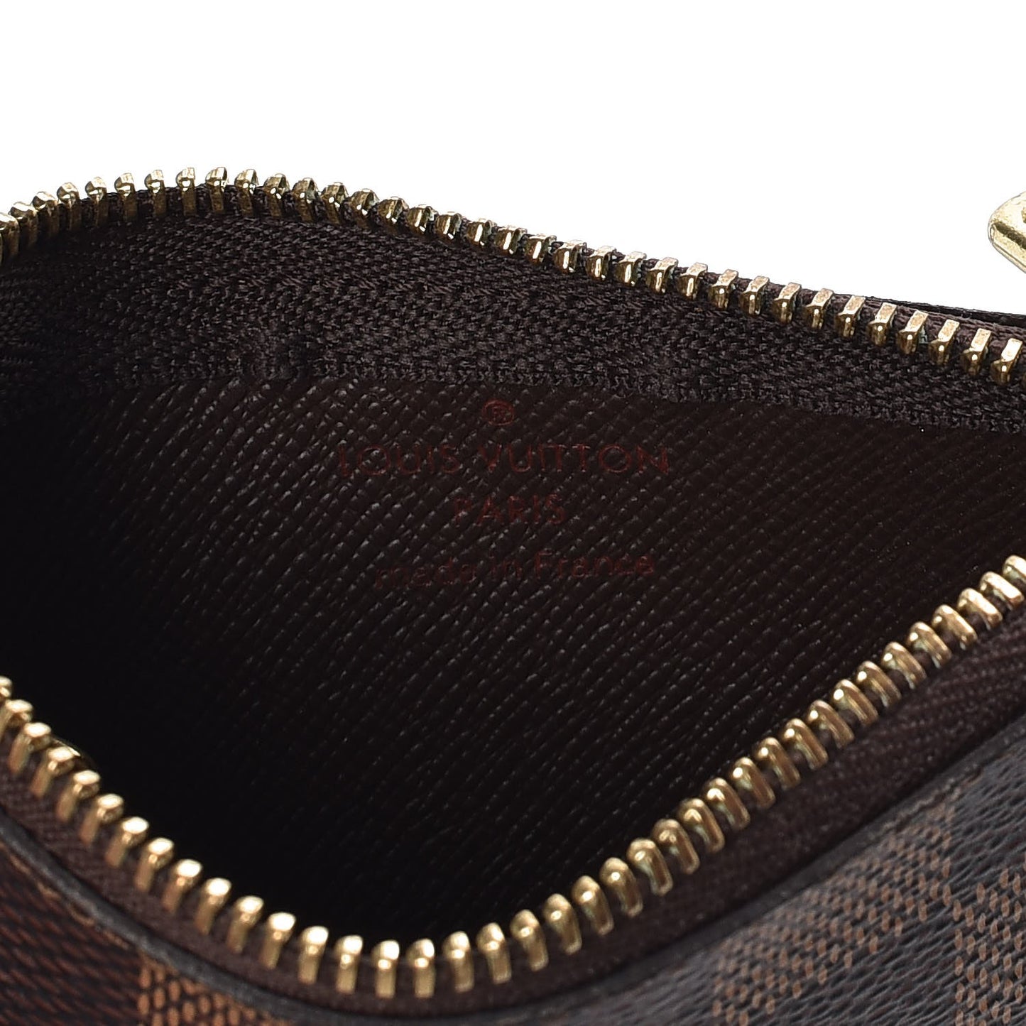 Damier Ebene Key Pouch