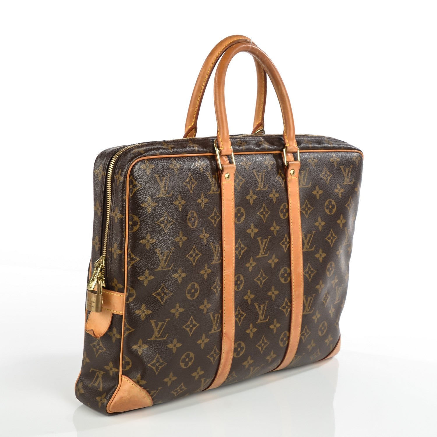 Louis Vuitton Monogram Porte-Documents Voyage Briefcase 3 of 7