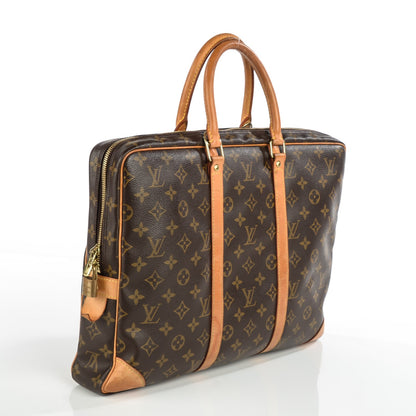Louis Vuitton Monogram Porte-Documents Voyage Briefcase 3 of 7