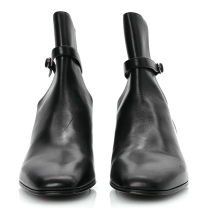 Saint Laurent Calfskin Mens Terry 45 Boots 42 Black 3 of 14