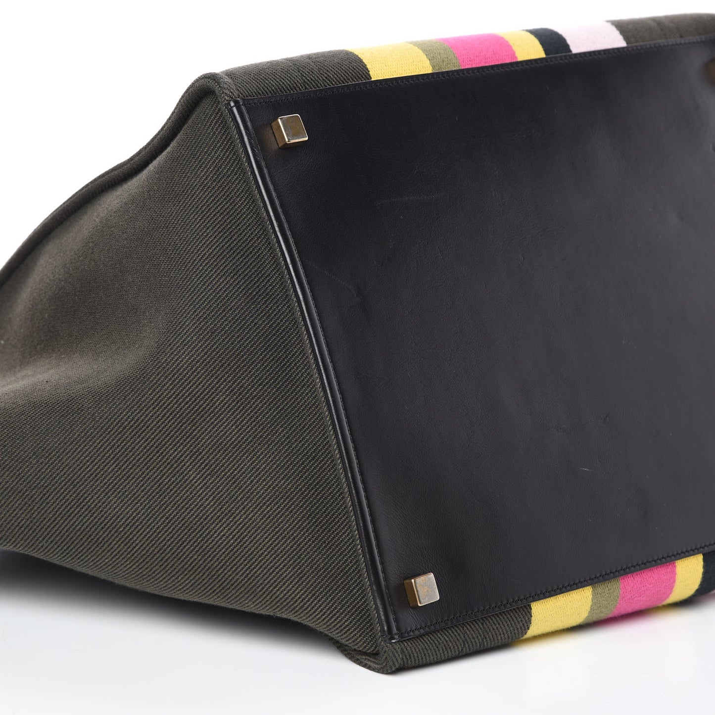 Canvas Striped Medium Phantom Luggage Multicolor