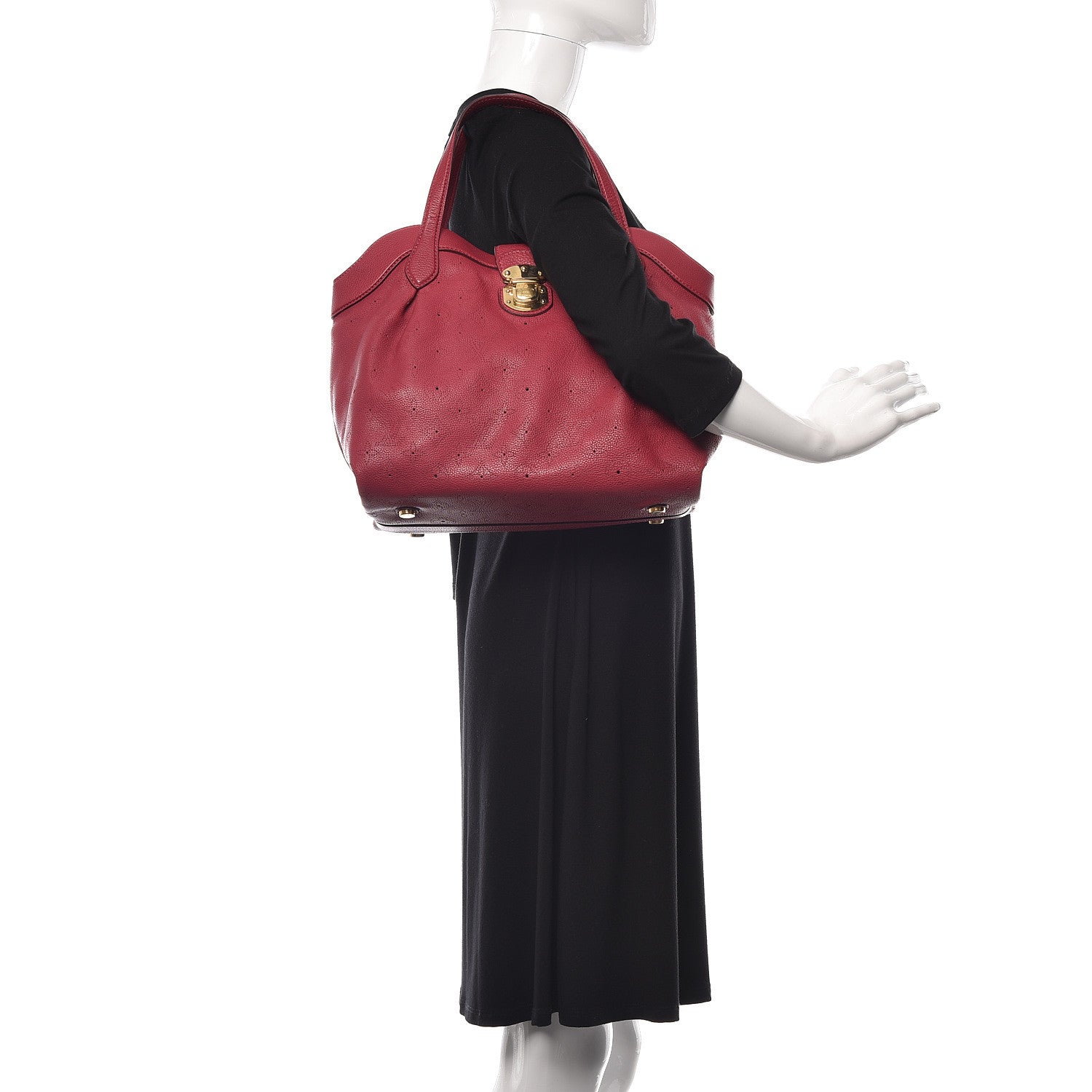 Louis Vuitton Mahina Cirrus PM Grenat 2 of 10