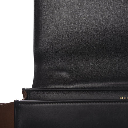 Celine Velluto Calfskin Suede Medium Tri-Color Trapeze 14 of 15