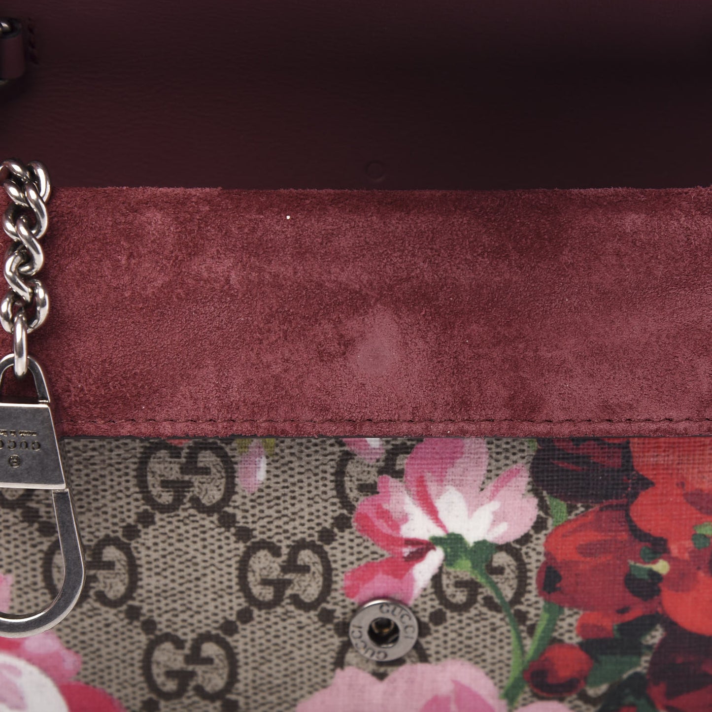 GG Supreme Monogram Blooms Super Mini Dionysus Shoulder Bag Beige Multicolor Dry Rose