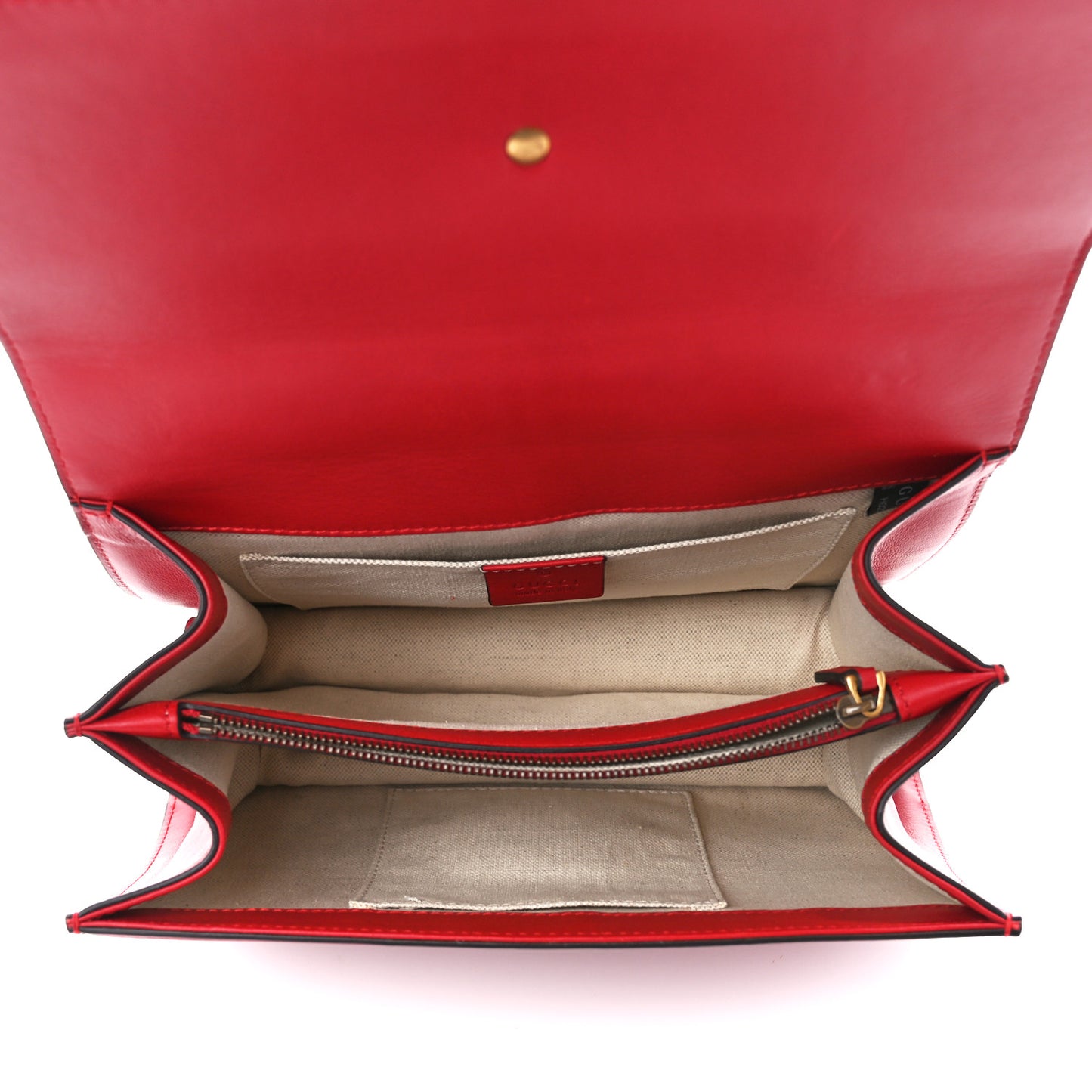 Calfskin Bamboo Web Medium Dionysus Top Handle Bag Red White Blue