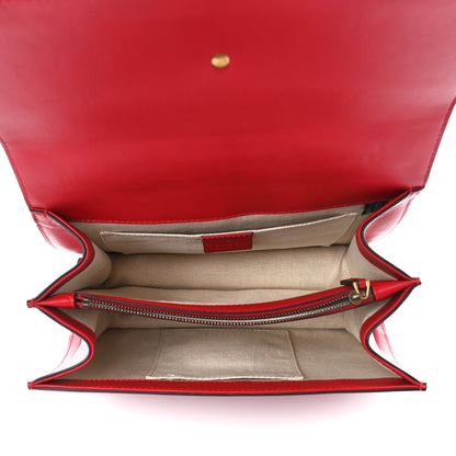 Gucci Calfskin Bamboo Web Medium Dionysus Top Handle Bag Red White Blue 5 of 16