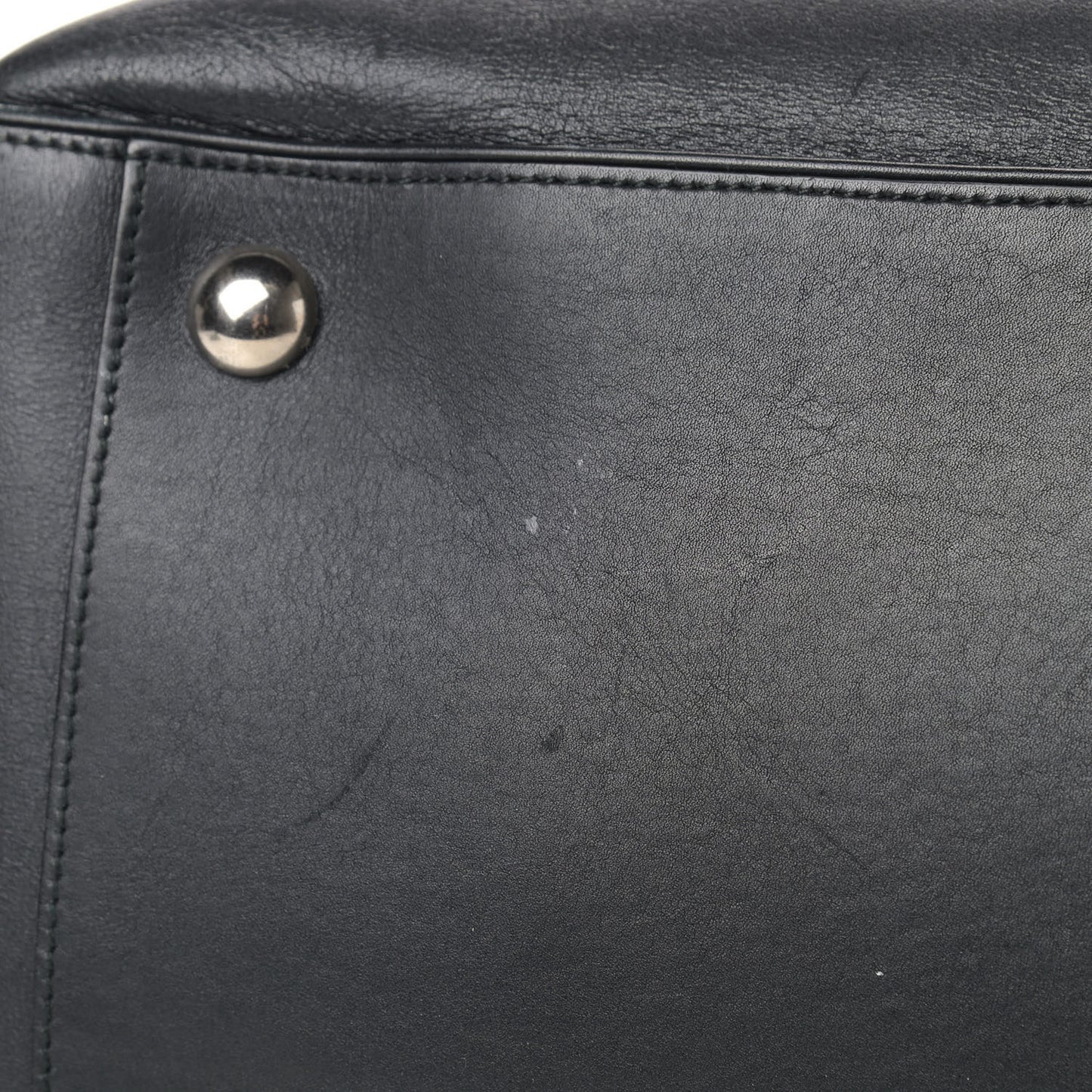 Calfskin Medium Rive Gauche Duffle Black