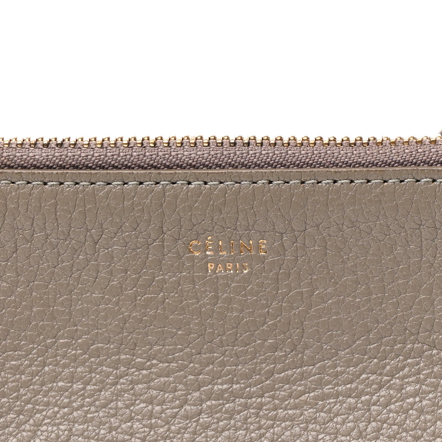 Celine Lambskin Small Trio Crossbody Bag Smoke 10 of 15
