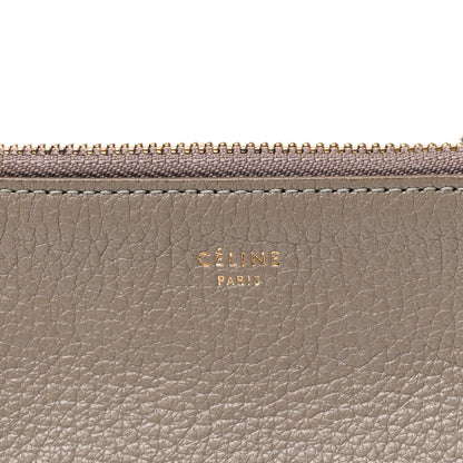 Celine Lambskin Small Trio Crossbody Bag Smoke 10 of 15