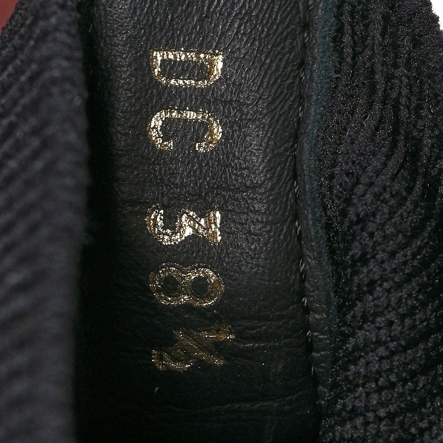 Christian Dior Technical Knit Calfskin Womens Walk'N'Dior High Top Sneakers 38.5 Black 7 of 8