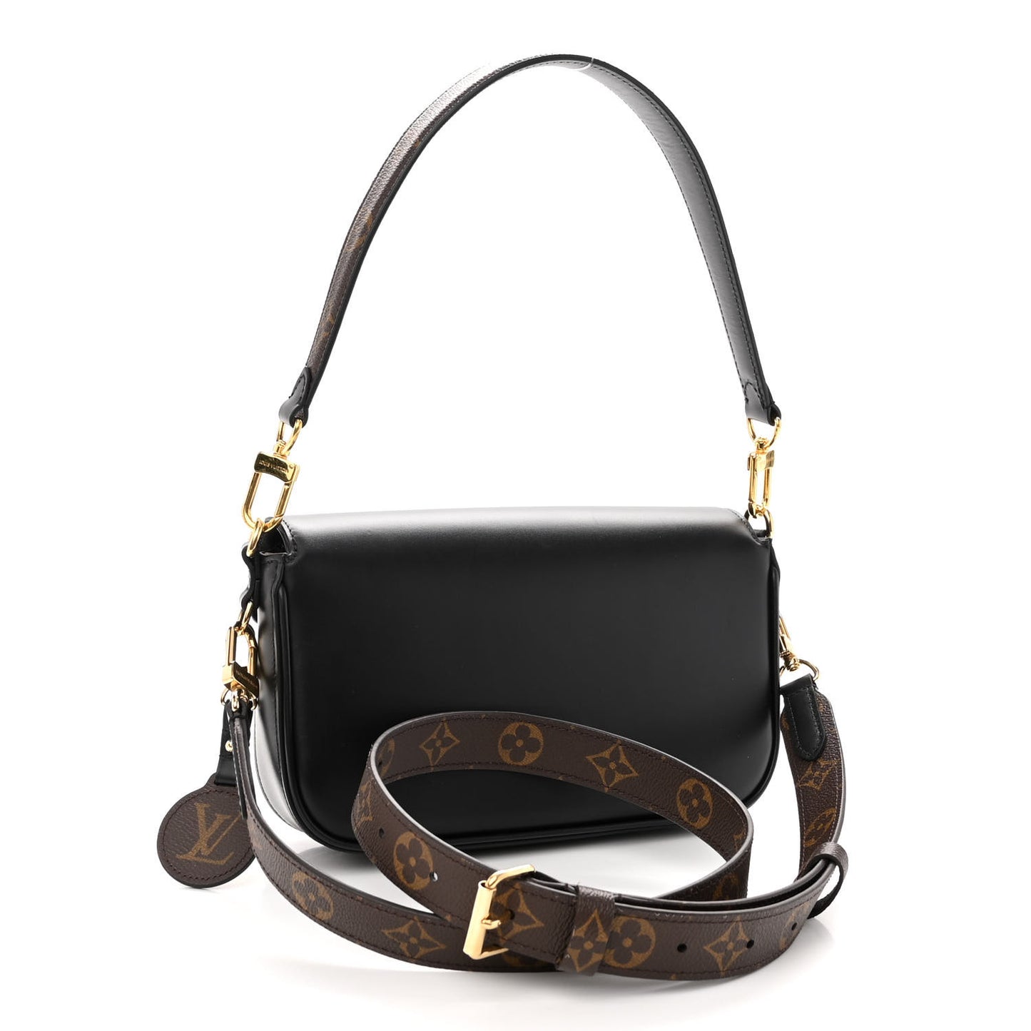 Calfskin Monogram Swing Black