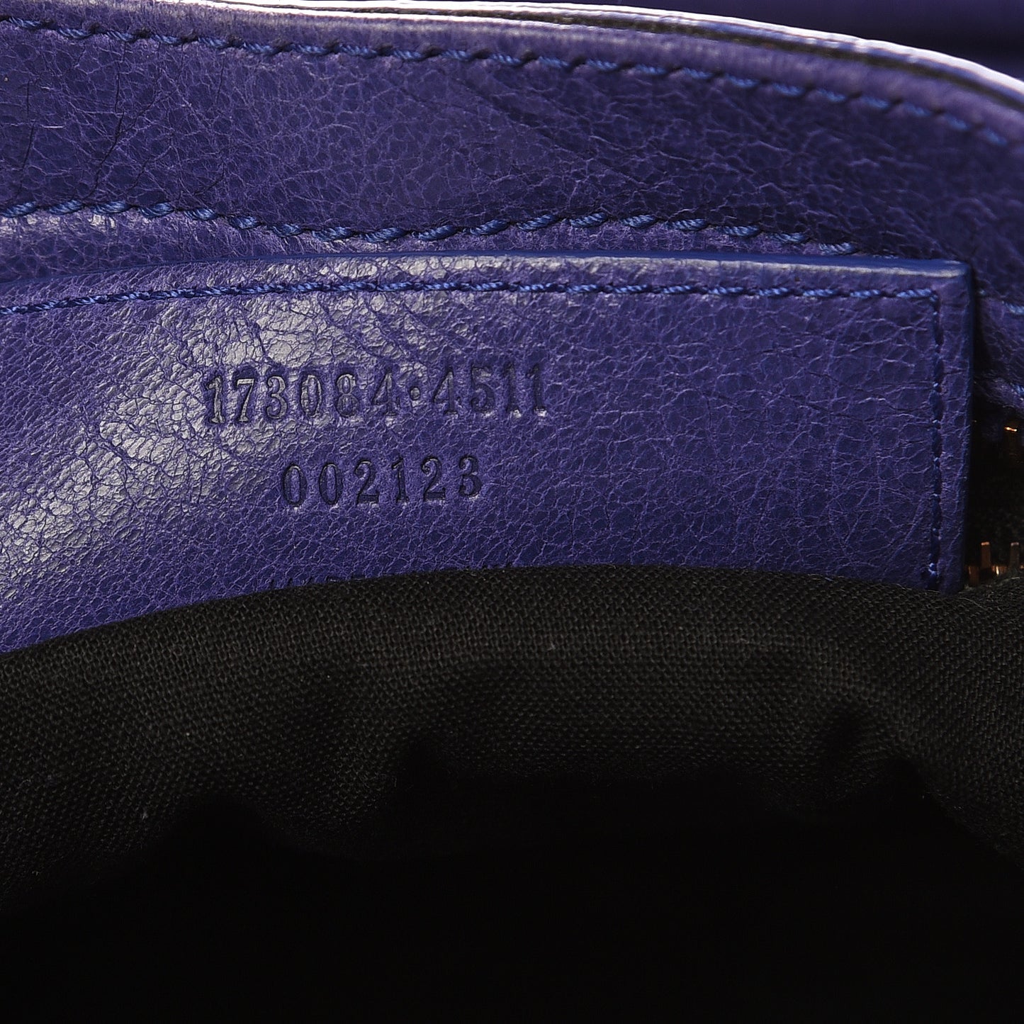 Agneau Giant 21 Rose Gold Hardware City Bleu Lavande