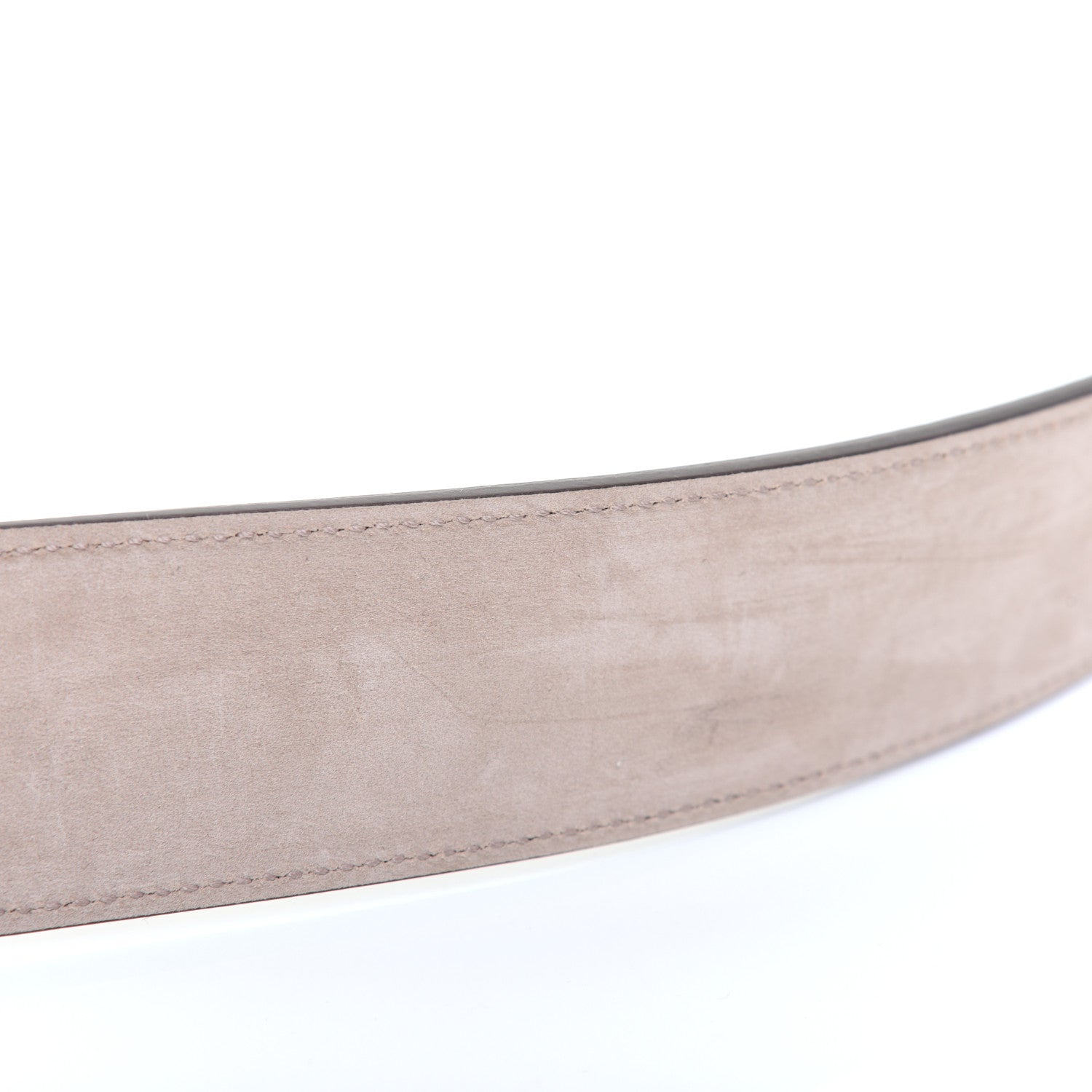 Gucci GG Supreme Monogram Selleria Calfskin Interlocking G 40mm Belt 90 36 Beige Ebony Cocoa 6 of 8