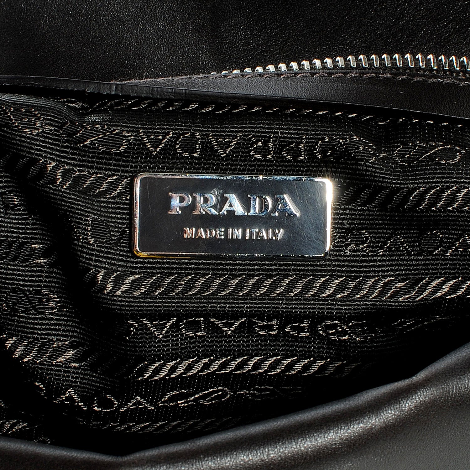 Prada Calf Hair Zebra Print Easy Foldover Pushlock Satchel White Moro 5 of 8