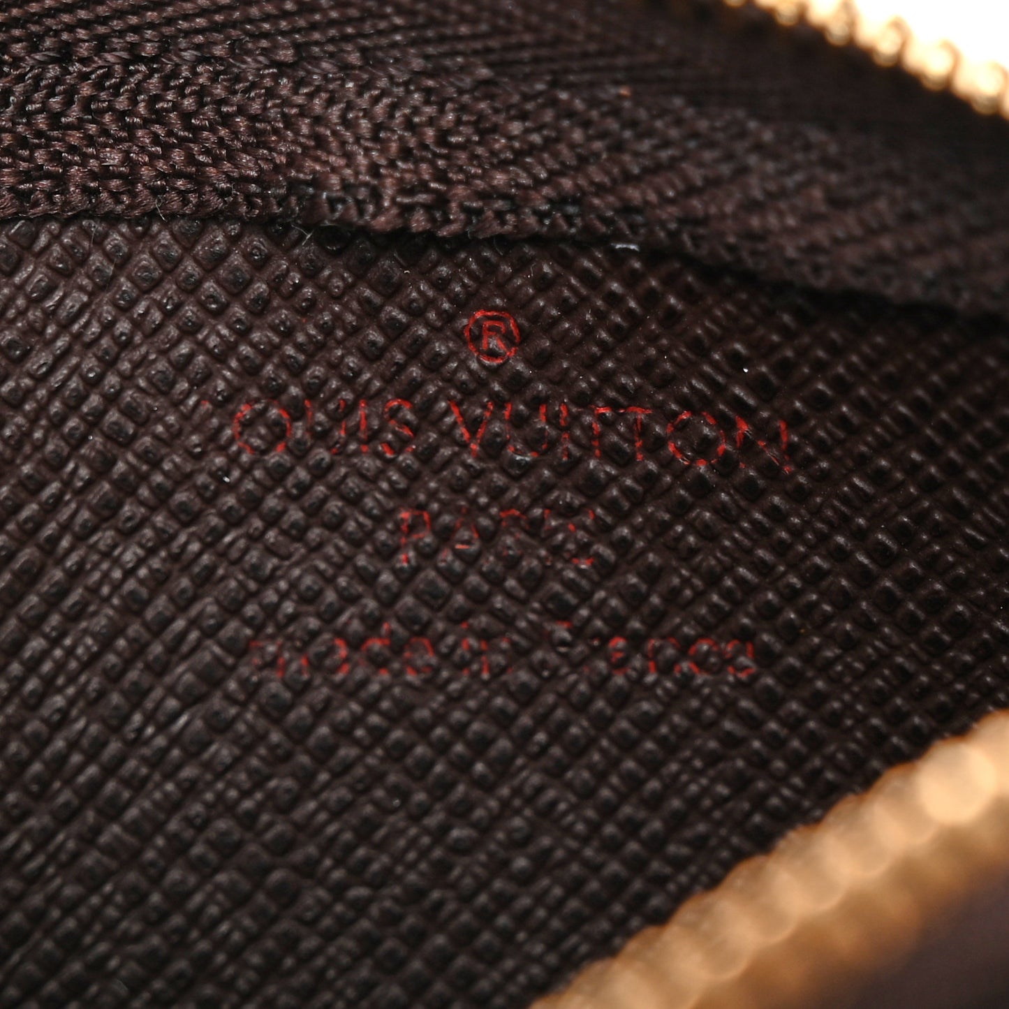 Damier Ebene Key Pouch