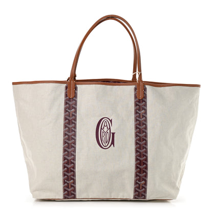 Goyard Goyardine Reversible Pertuis GM Burgundy 4 of 17