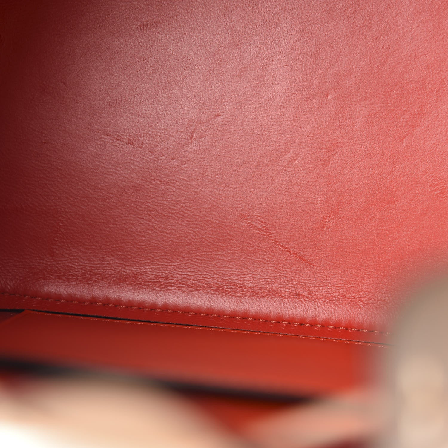 Fendi Vitello Grace F is Fendi Stamp Patch Perforated Small Mon Tresor Bucket Bag Nocciola 9 of 11