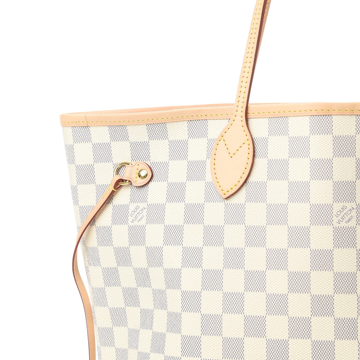 Louis Vuitton Damier Azur Neo Neverfull MM Rose Ballerine 10 of 13