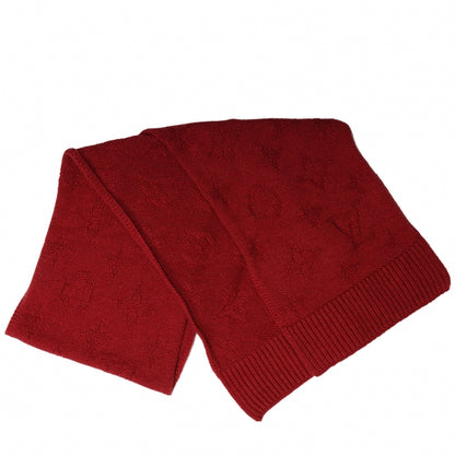 Louis Vuitton Cashmere Monogram Winter Scarf Pink 3 of 8