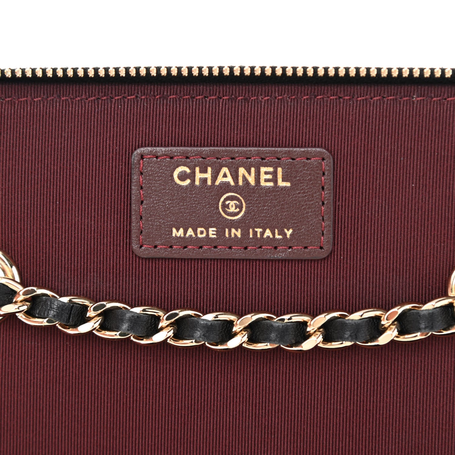 Chanel Lambskin Quilted Small Vanity Case With Chain Black 6 of 11