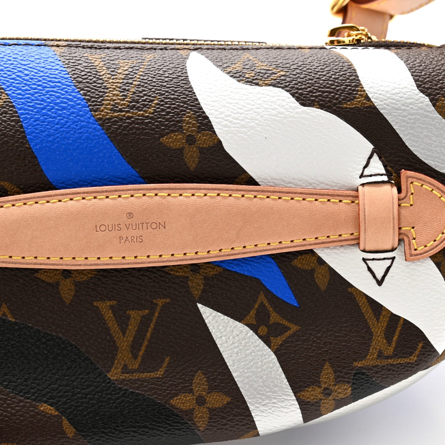 x LOL Monogram Bumbag Blue Silver