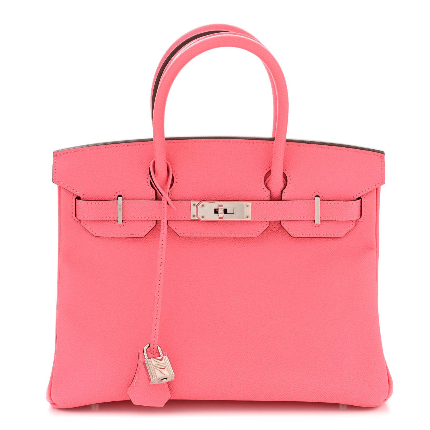 Hermes Epsom BIRKIN 30 Rose Azalee 1 of 17