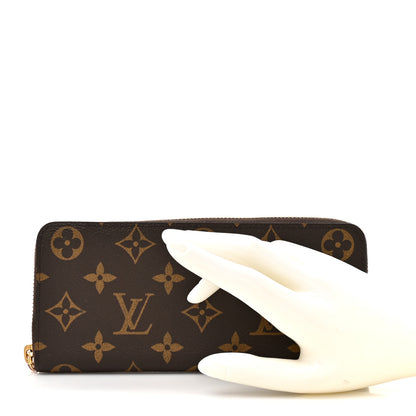 Louis Vuitton Monogram Clemence Wallet Rose Ballerine 2 of 10