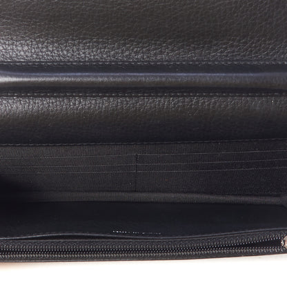 Chanel Calfskin Whipstitch Wallet On Chain WOC Black 6 of 9
