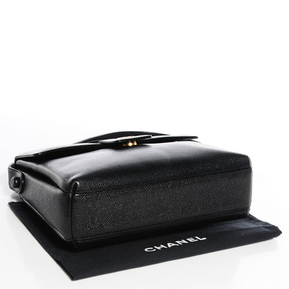 Chanel Caviar Medium Shoulder Bag Black 4 of 11