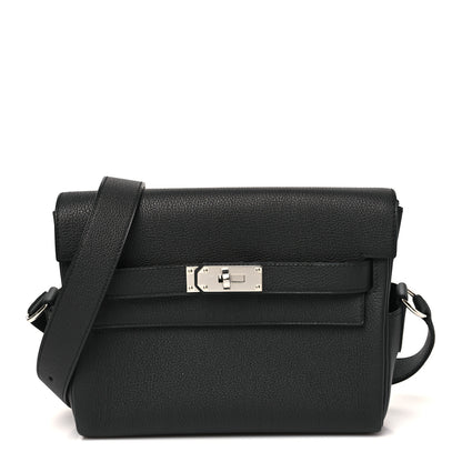 Hermes Togo Kelly Messenger PM Black 3 of 12