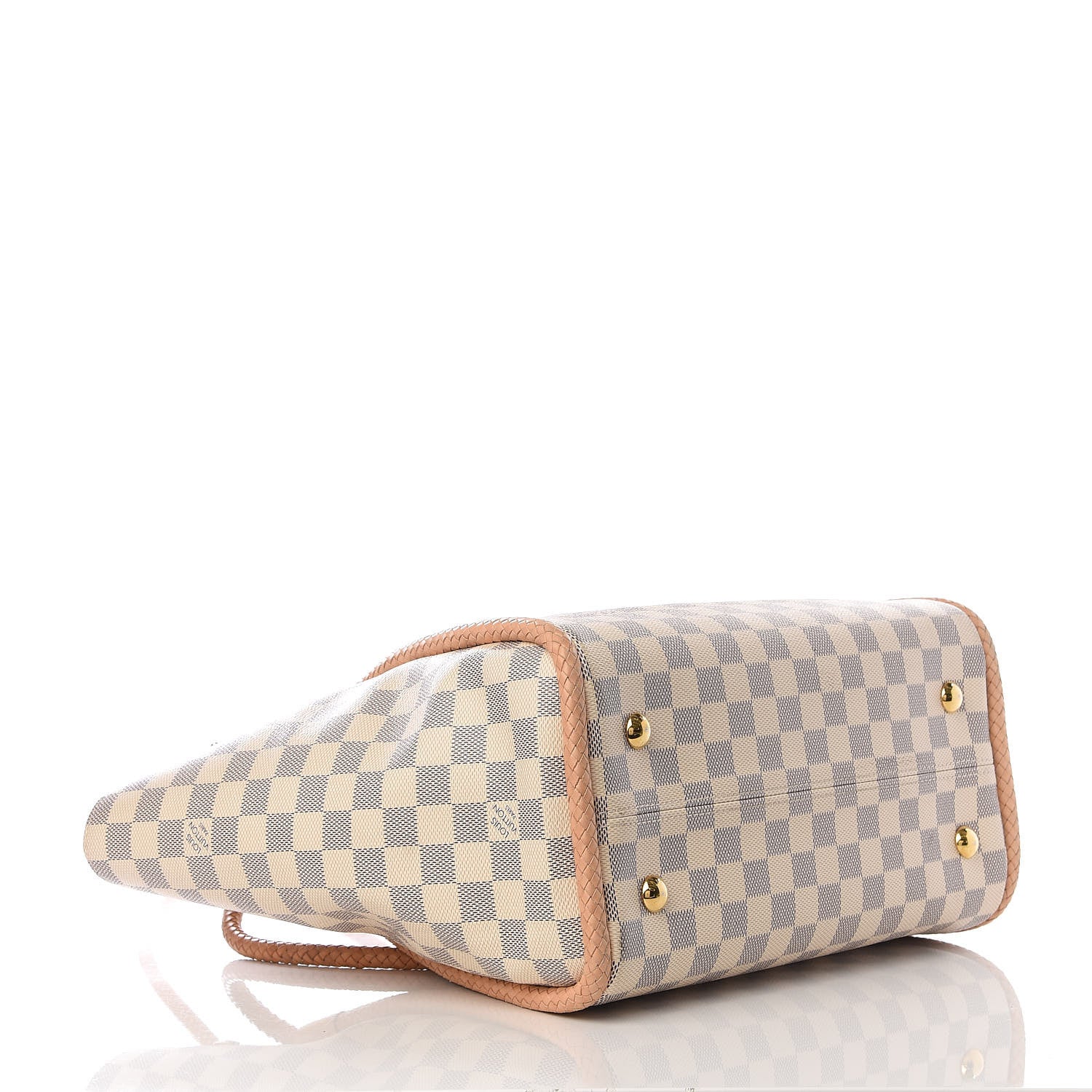 Louis Vuitton Damier Azur Propriano Rose Ballerine 3 of 8