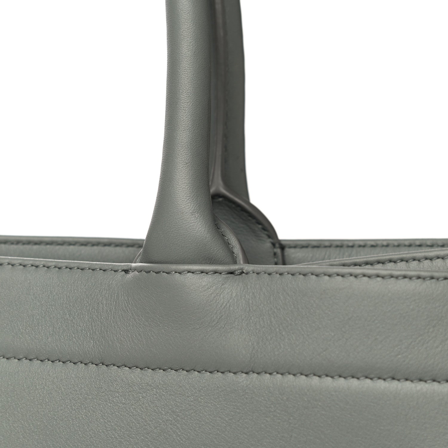 Christian Dior Calfskin Embossed Medium Book Tote Grey 18 of 20