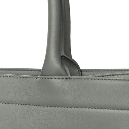 Christian Dior Calfskin Embossed Medium Book Tote Grey 18 of 20