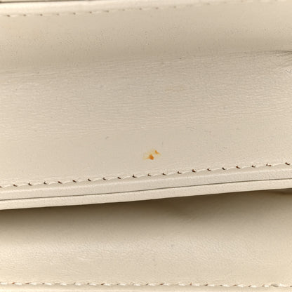 Saint Laurent Calfskin Matelasse Victoire Chain Wallet Black 12 of 21