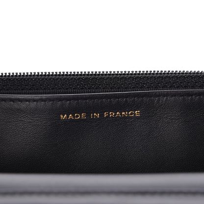 Chanel Aged Calfskin Casino 2.55 Reissue Wallet on Chain WOC Black 7 of 9