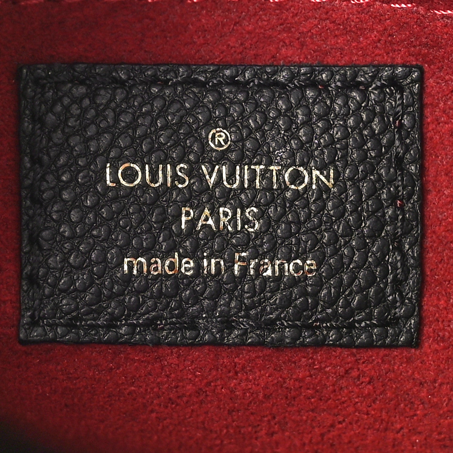 Louis Vuitton Empreinte Monogram Giant Multi Pochette Accessories Black Beige 6 of 11