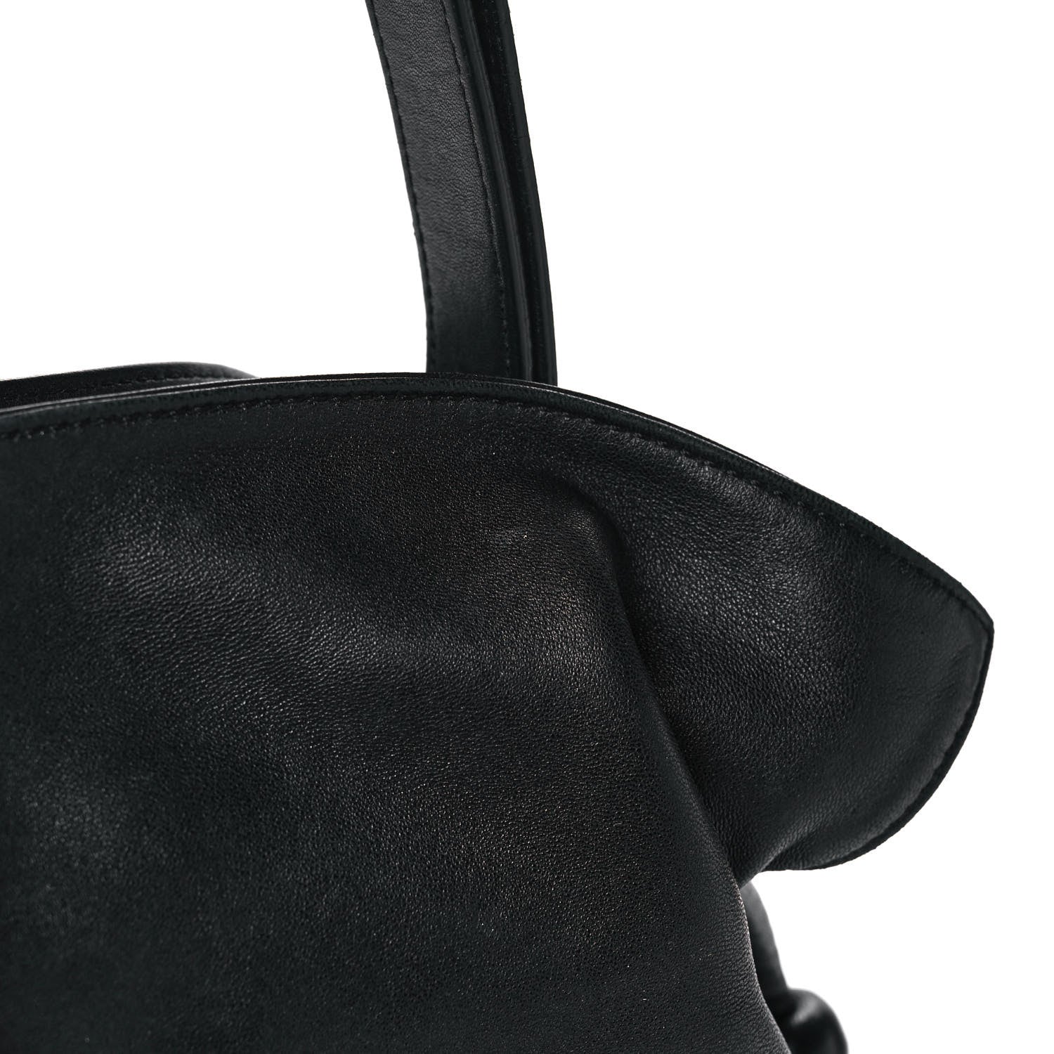 Loewe Calfskin Small Flamenco Knot Bag Black 10 of 13